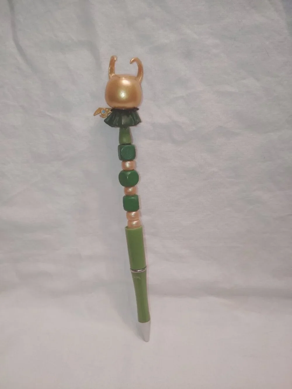 Disney Doorable- Loki- Handmade Beaded Pen